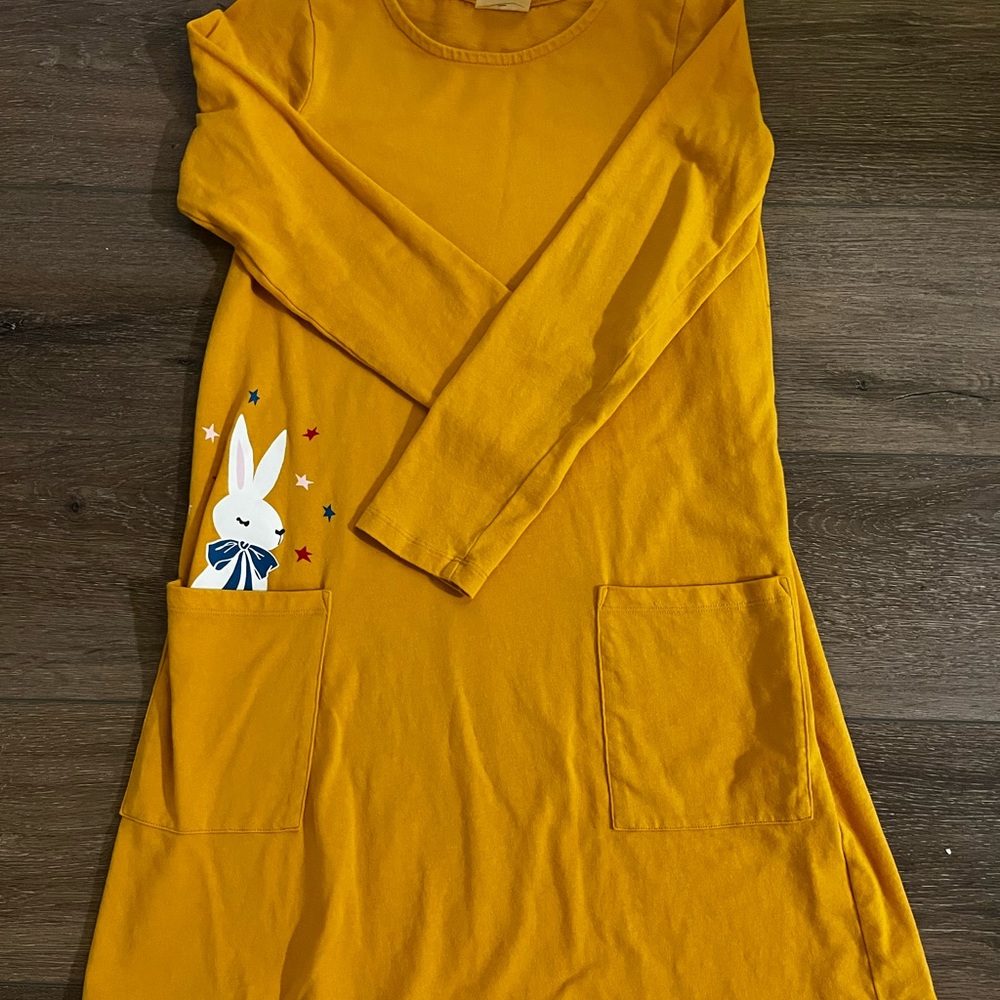 NWOT Hanna Andersson shirt dress size 10